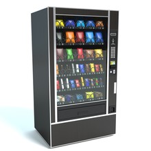 3d Illustration Of A Vending Machine