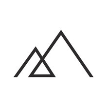 Mountain Logo Icon Vector