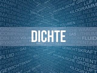 Poster - Dichte