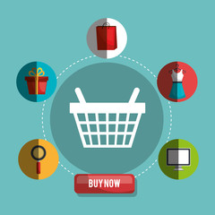 shopping online design 