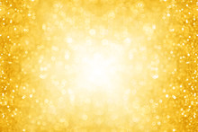 Abstract Golden Glam Sparkly Party Background