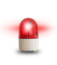 Red Light Isolated On White