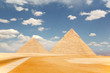 Two pyramids, Giza