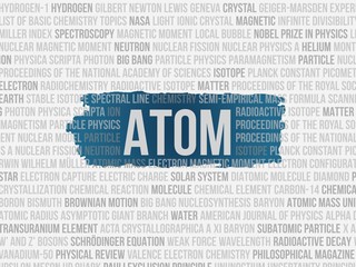 Wall Mural - Atom