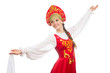 © stas_80 - beautiful smiling russian girl in folk costume