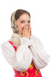 © stas_80 - beautiful smiling russian girl in folk costume