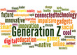 Generation Z, word cloud concept 6