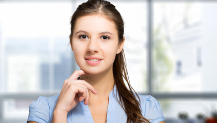 Sticker - Businesswoman portrait