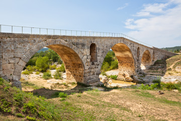 Canvas Print - Julien bridge in Provence, France