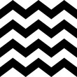 Zig zag lines seamless pattern. Black and white vintage texture. Abstract geometric modern design. Fashion graphic. Decorative background for wallpaper, textile, paper, wrapping. Vector Illustration.