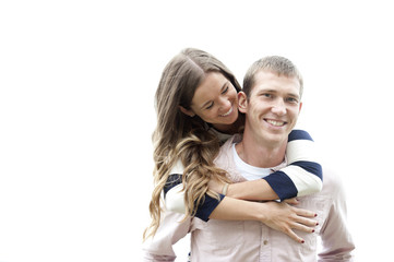 Wall Mural - Young Happy Couple