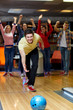 © Syda Productions - happy young man throwing ball in bowling club