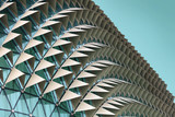 Fototapeta Perspektywa 3d - Abstract architectural pattern