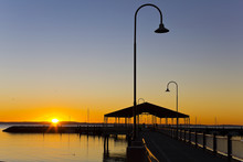 Redcliffe Jetty At Sunsire