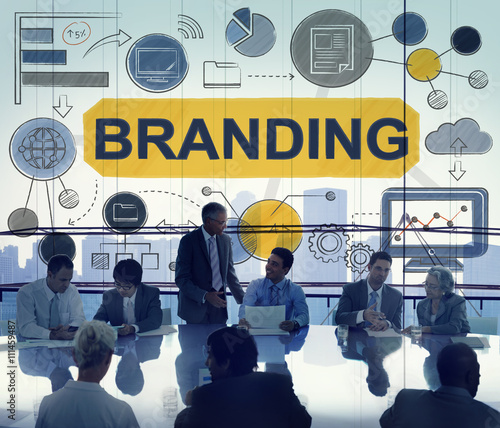 Branding Advertising Commercial Trademark Marketing Concept Stock Photo ...