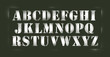 © Thomas Pajot - Alphabet au pochoir