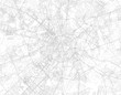 Mappa di Mosca, vista satellitare, strade e vie, Russia