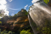 Waterfall In Blue Mountains, Australia