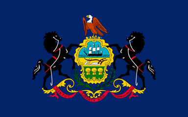 Flag of Pennsylvania, USA