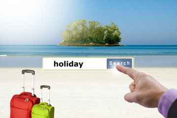 concept holiday travel