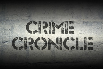 Wall Mural - crime cronicle gr