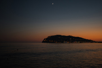 Wall Mural - Alanya in the evening