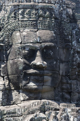 Angkor Watt - Temple ruin walls of the khmer city of angkor wat - State monument 