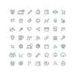 © K3Star - Internet digital marketing, E-commerce line vector icons for your business
