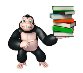 Poster - Gorilla cartoon character