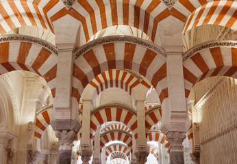 Sticker - La Mezquita de Cordoba interior detail