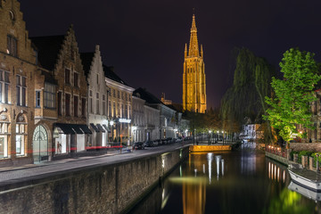 Wall Mural - Church of Our Lady, Bruges, Belgium