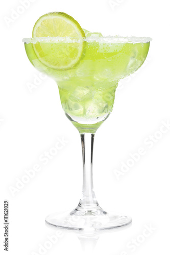 Cuadros en Lienzo Classic margarita cocktail with salty rim