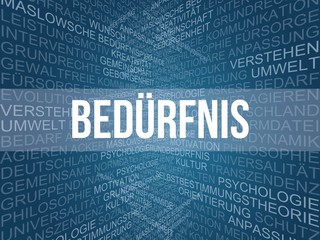 Canvas Print - Bedürfnis