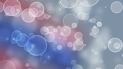 Abstract moving white bokeh for background