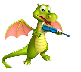 Poster - cute Dragon cartoon character