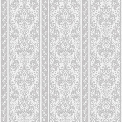 Wall Mural - seamless damask wallpaper in pastel