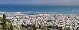 Fototapeta Miasto - Haifa view of the port