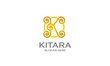 Kitara - Letter K Logo