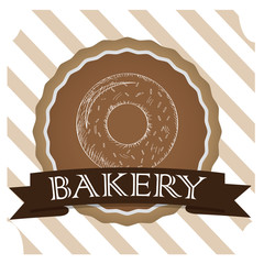 Wall Mural - Bakery icon