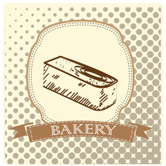 Wall Mural - Bakery icon