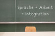 Sprache + Arbeit = Integration