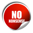 © Argus - no nonsense, 3D rendering, a red shiny sticker