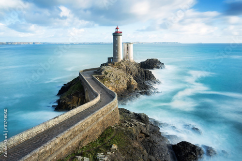 Fotomural  Phare du petit minou in Plouzane, Brittany, France