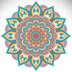 Wall Mural - Vector indian Mandala