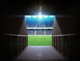 Fototapeta Perspektywa 3d - stadium tunnel