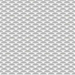 Leinwandbilder - eps10 vector elegant white waves background illustration art