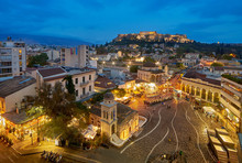 Athens At Night