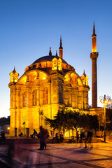 Wall Mural - ortakoy mosque at night
