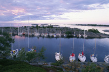 Sailing Boats In The Archipelago.