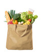 Vegetables in a ecological bag